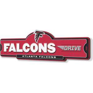 YouTheFan NFL 3D Street Sign, precision-crafted, ready-to-hang wall art, officially licensed and stylish addition for the ultimate team fan(Atlanta Falcons)