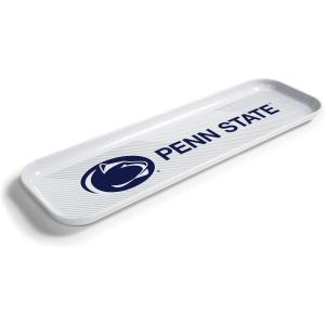 YouTheFan Officially-Licensed NFL Snack Platter Platter – 100% Melamine, Dishwasher Safe, BPA Free – 16” x 5” – Fan Gift for Snacks, appetizers and Food(Penn State Nittany Lions)