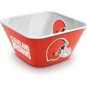 YouTheFan Officially-licensed NFL Small Snack Bowl – 100% Melamine, dishwasher safe, BPA free – Fan gift for snacks, appetizers and other small bites(Cleveland Browns)