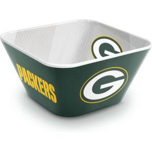 YouTheFan Officially-licensed NFL Small Snack Bowl – 100% Melamine, dishwasher safe, BPA free – Fan gift for snacks, appetizers and other small bites(Green Bay Packers)