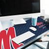 YouTheFan NCAA Mississippi Rebels Logo Series Desk Pad SMU