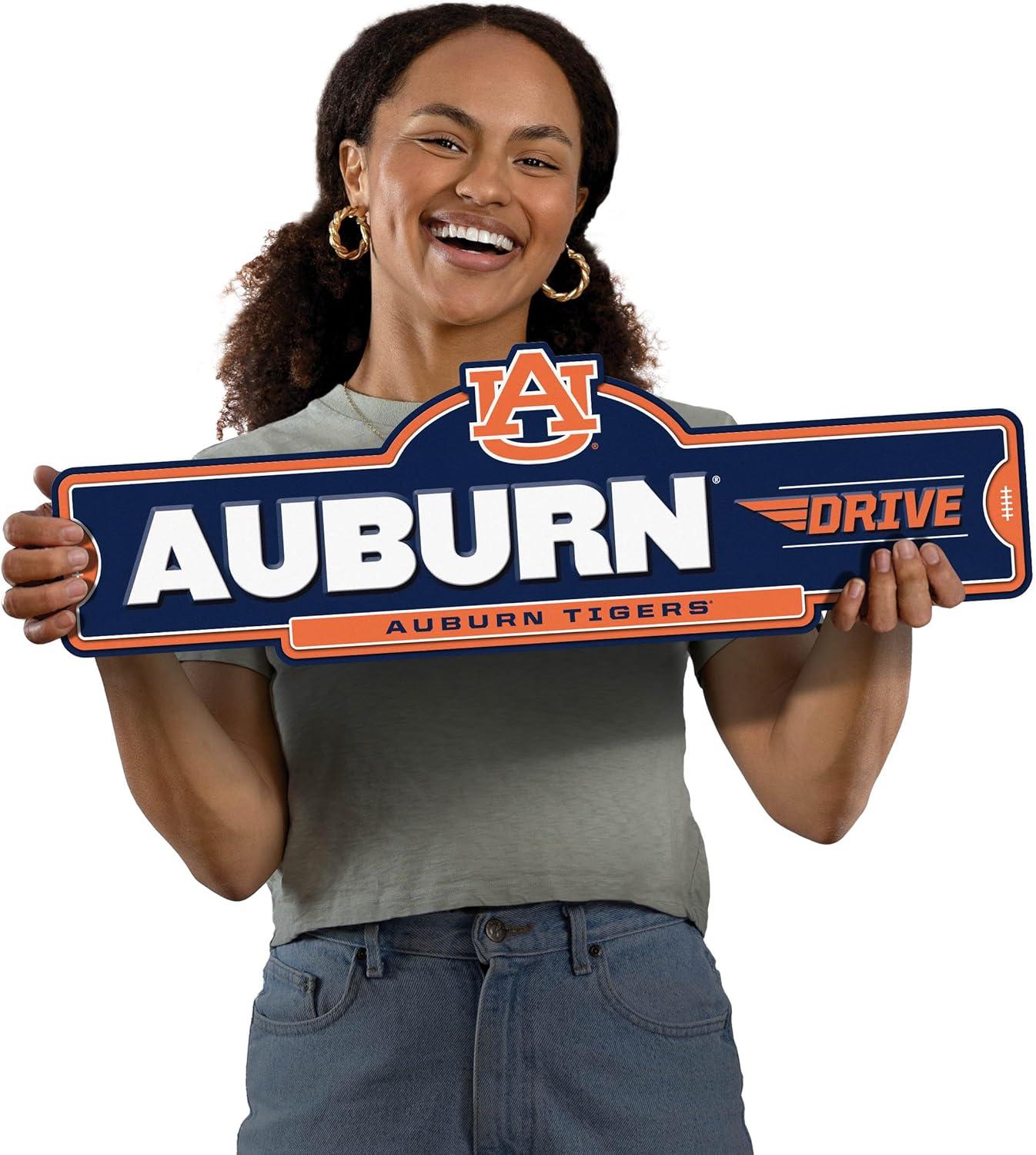 image:imageYouTheFan NCAA 3D Street Sign precisioncrafted readytohang wall art officially licensed and stylish addition for the ultimate team fanAuburn Tigers