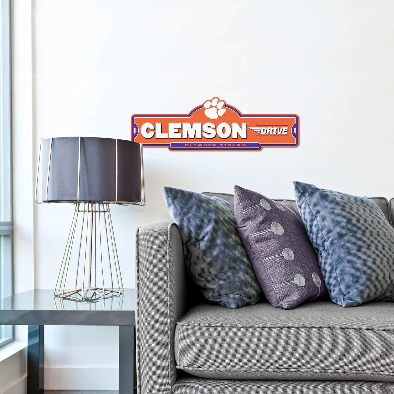 image:imageYouTheFan NCAA 3D Street Sign precisioncrafted readytohang wall art officially licensed and stylish addition for the ultimate team fanClemson Tigers