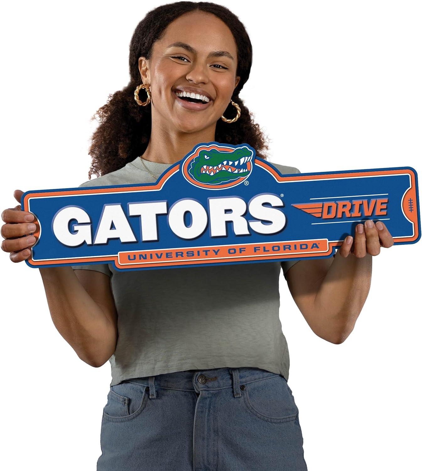 image:imageYouTheFan NCAA 3D Street Sign precisioncrafted readytohang wall art officially licensed and stylish addition for the ultimate team fanFlorida Gators
