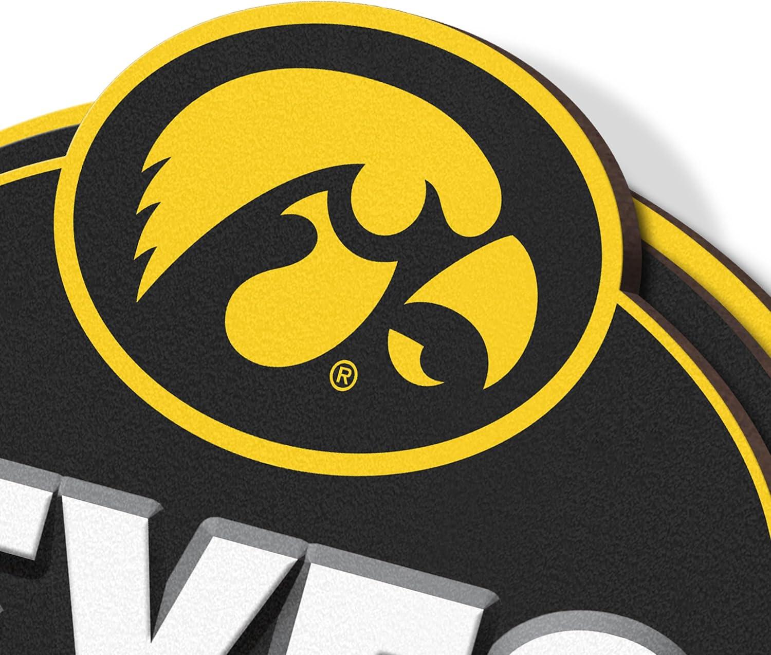 image:imageYouTheFan NCAA 3D Street Sign precisioncrafted readytohang wall art officially licensed and stylish addition for the ultimate team fanIowa Hawkeyes