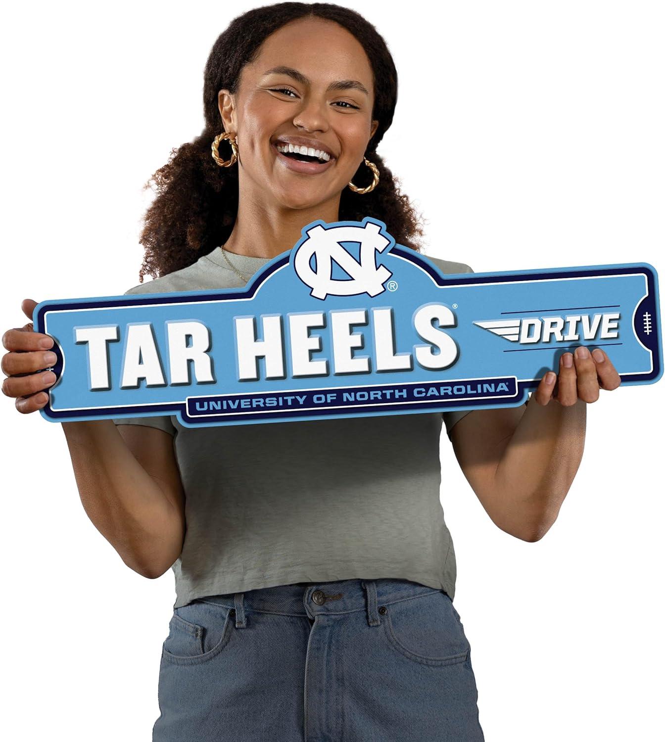image:imageYouTheFan NCAA 3D Street Sign precisioncrafted readytohang wall art officially licensed and stylish addition for the ultimate team fanNorth Carolina Tar Heels