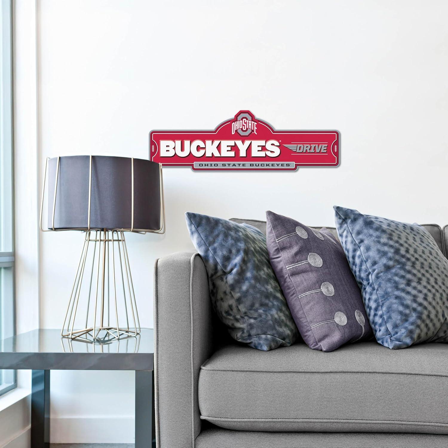 image:imageYouTheFan NCAA 3D Street Sign precisioncrafted readytohang wall art officially licensed and stylish addition for the ultimate team fanOhio State Buckeyes