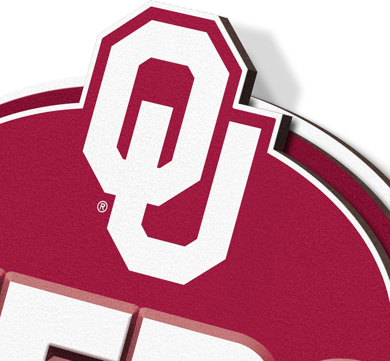 image:imageYouTheFan NCAA 3D Street Sign precisioncrafted readytohang wall art officially licensed and stylish addition for the ultimate team fanOklahoma Sooners