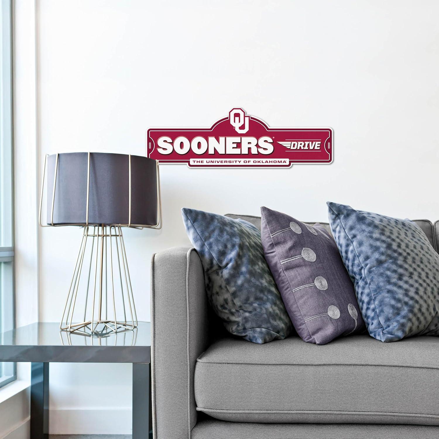 image:imageYouTheFan NCAA 3D Street Sign precisioncrafted readytohang wall art officially licensed and stylish addition for the ultimate team fanOklahoma Sooners
