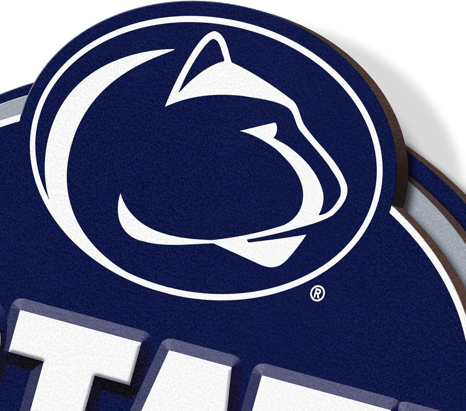 image:imageYouTheFan NCAA 3D Street Sign precisioncrafted readytohang wall art officially licensed and stylish addition for the ultimate team fanPenn State Nittany Lions