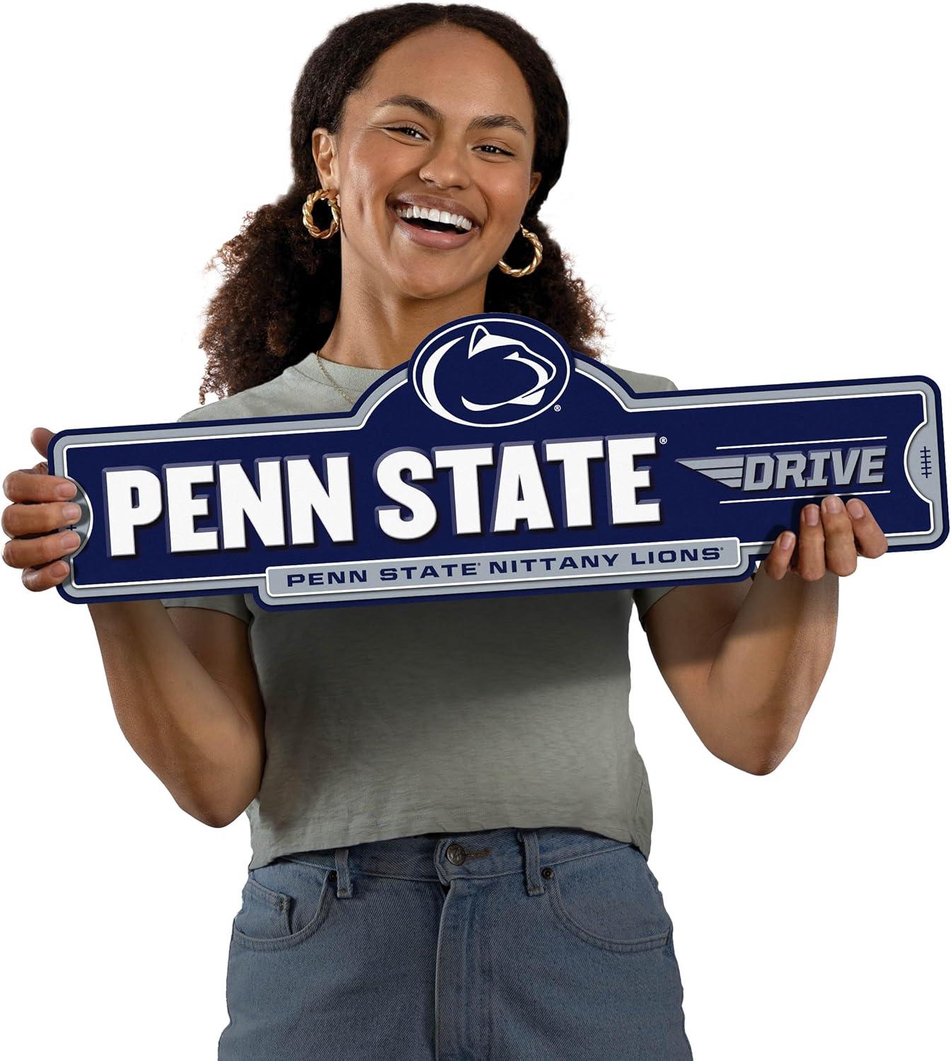 image:imageYouTheFan NCAA 3D Street Sign precisioncrafted readytohang wall art officially licensed and stylish addition for the ultimate team fanPenn State Nittany Lions