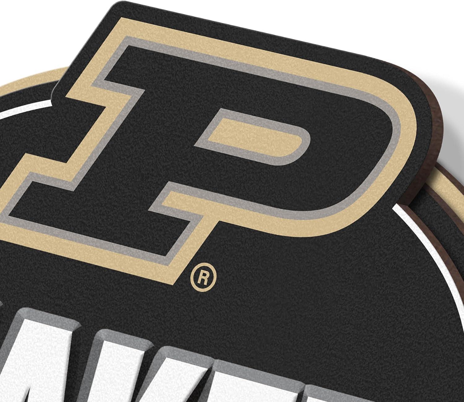 image:imageYouTheFan NCAA 3D Street Sign precisioncrafted readytohang wall art officially licensed and stylish addition for the ultimate team fanPurdue Boilermakers