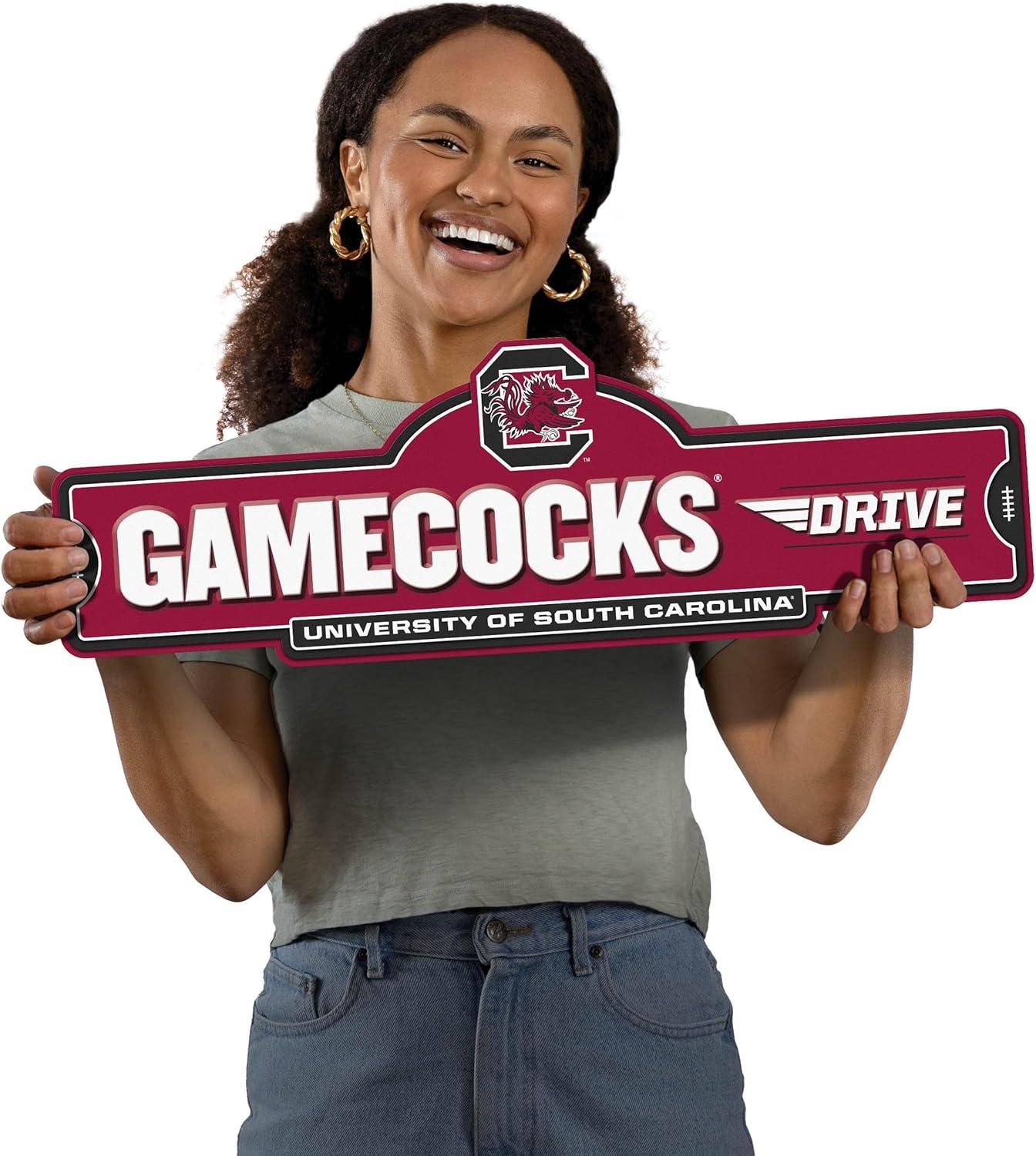 image:imageYouTheFan NCAA 3D Street Sign precisioncrafted readytohang wall art officially licensed and stylish addition for the ultimate team fanSouth Carolina Gamecocks
