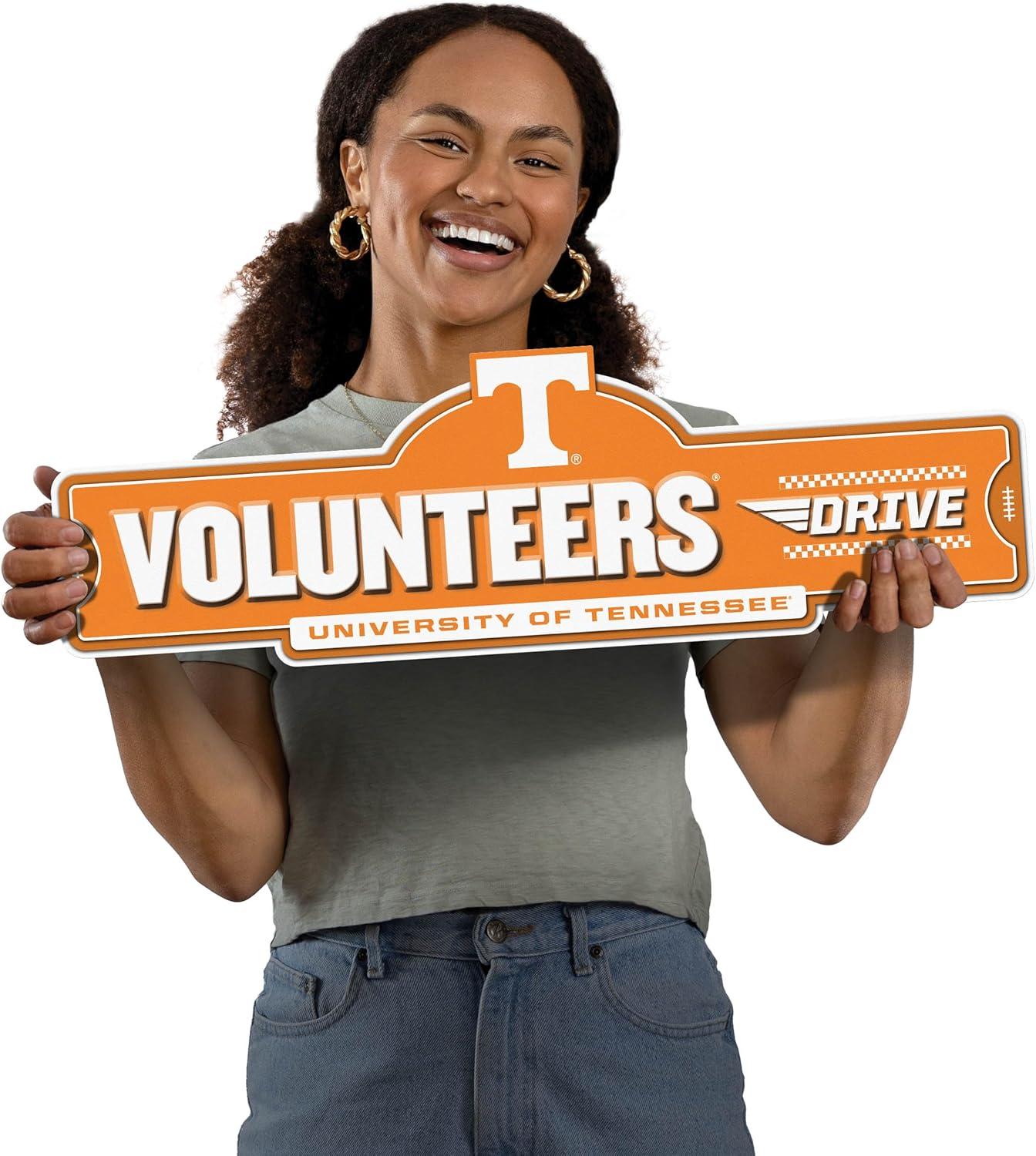 image:imageYouTheFan NCAA 3D Street Sign precisioncrafted readytohang wall art officially licensed and stylish addition for the ultimate team fanTennessee Volunteers