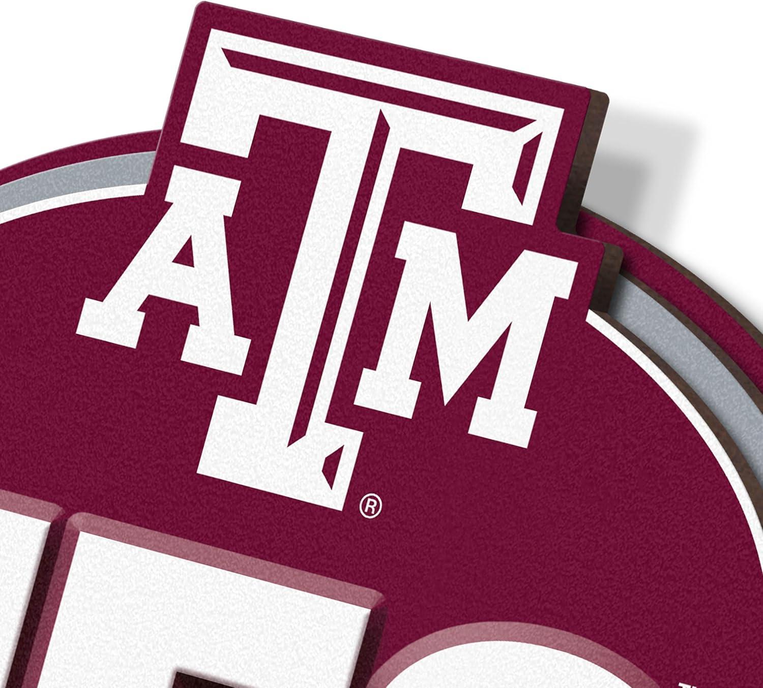 image:imageYouTheFan NCAA 3D Street Sign precisioncrafted readytohang wall art officially licensed and stylish addition for the ultimate team fanTexas AM Aggies