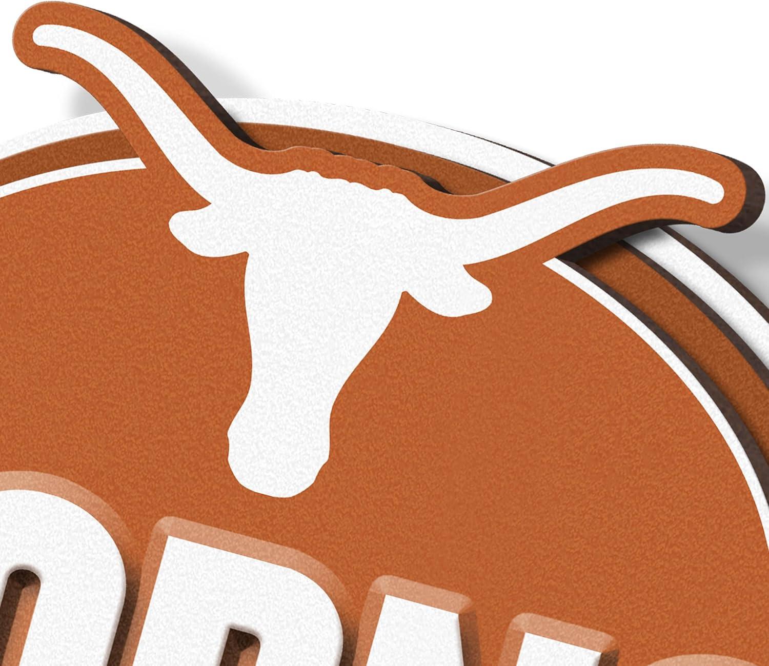 image:imageYouTheFan NCAA 3D Street Sign precisioncrafted readytohang wall art officially licensed and stylish addition for the ultimate team fanTexas Longhorns