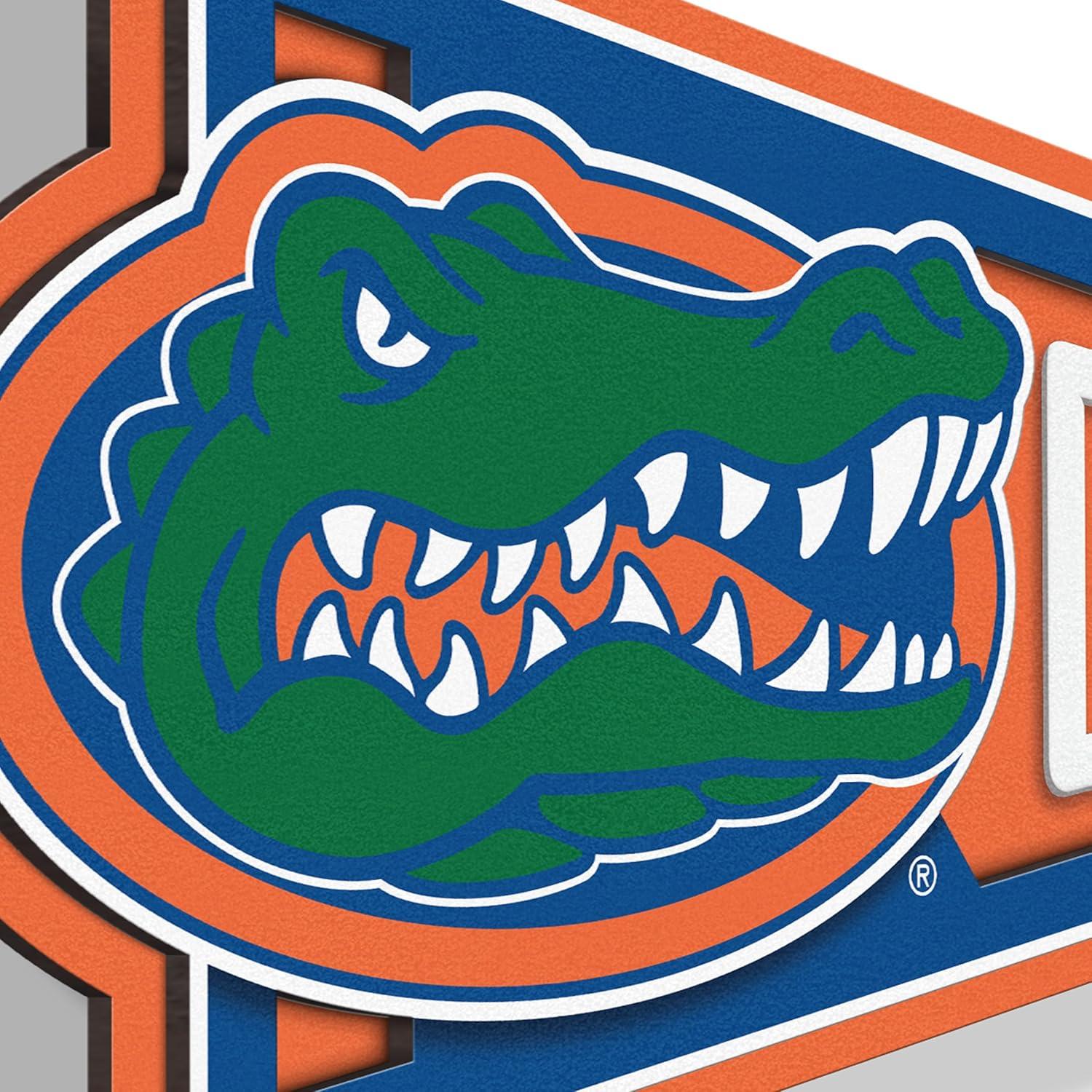 image:imageYouTheFan NCAA 3D Wall Pennant precisioncrafted unique shape made of multiple layers readytohang officially licensed and stylish addition for ultimate team fanFlorida Gators