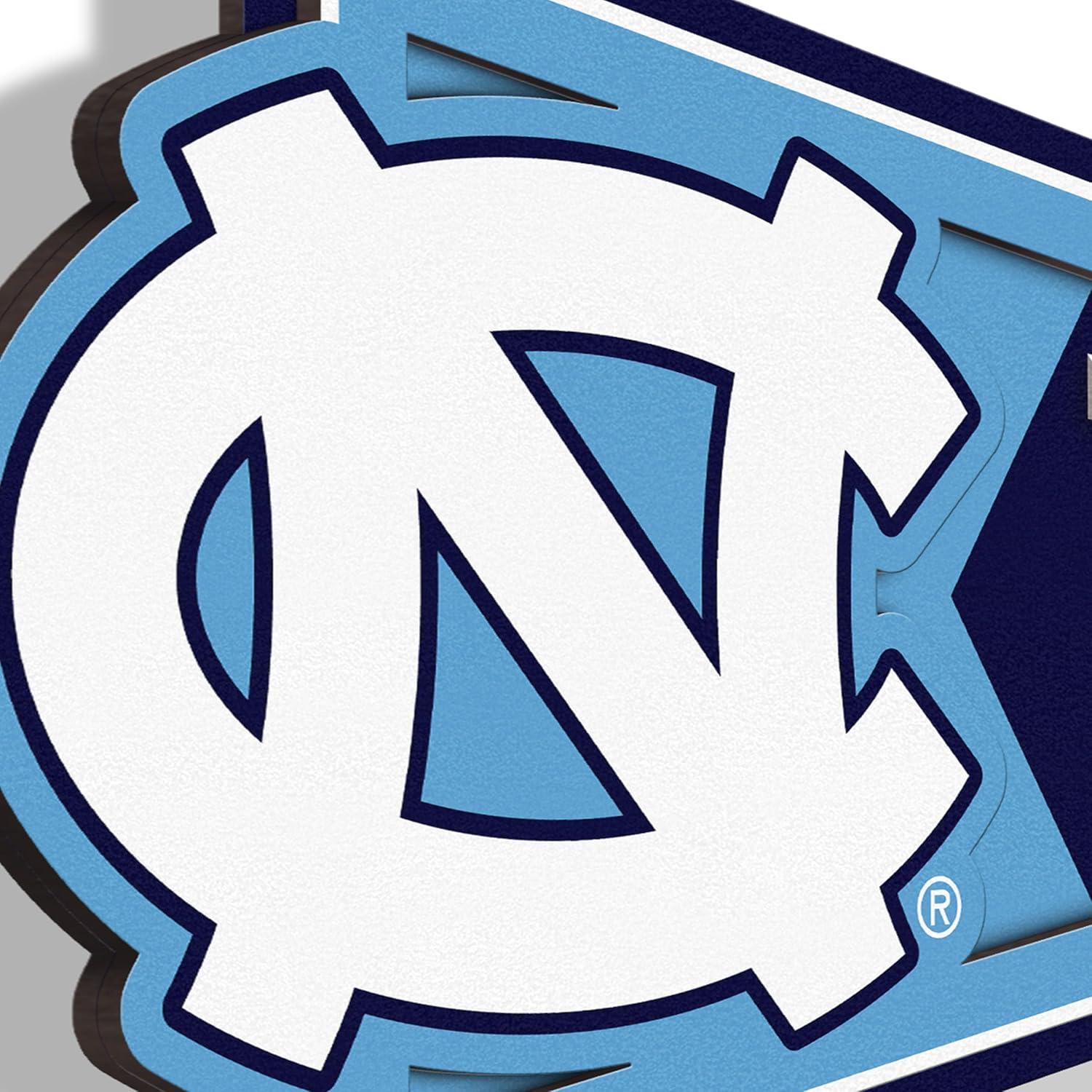 image:imageYouTheFan NCAA 3D Wall Pennant precisioncrafted unique shape made of multiple layers readytohang officially licensed and stylish addition for ultimate team fanNorth Carolina Tar Heels