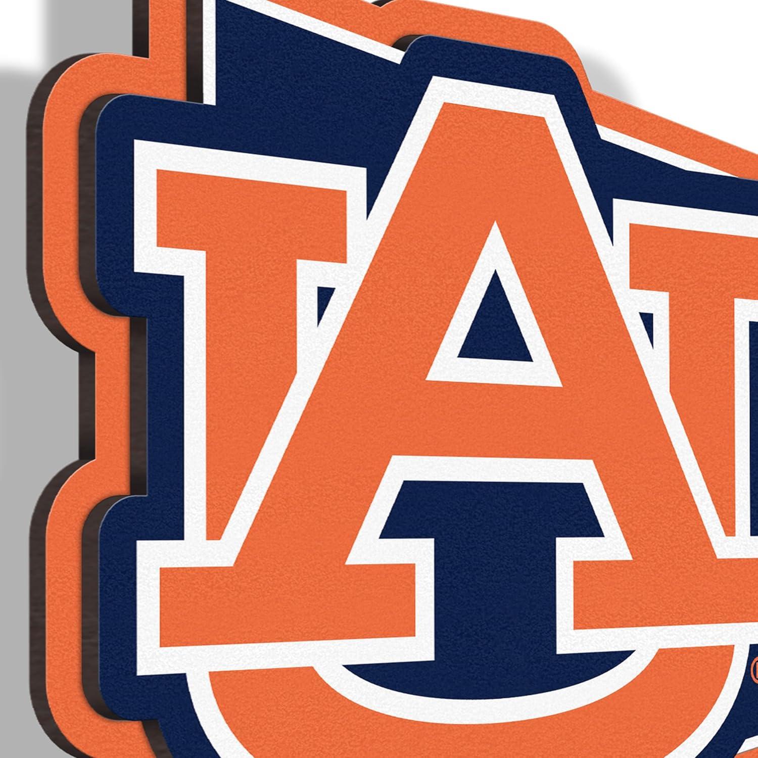 image:imageYouTheFan NCAA 3D Wall Pennant precisioncrafted unique shape made of multiple layers readytohang officially licensed and stylish addition for ultimate team fanAuburn Tigers
