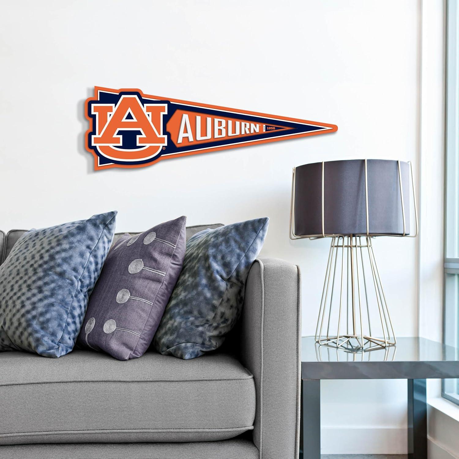 image:imageYouTheFan NCAA 3D Wall Pennant precisioncrafted unique shape made of multiple layers readytohang officially licensed and stylish addition for ultimate team fanAuburn Tigers