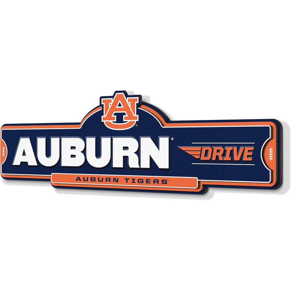 image:imageYouTheFan NCAA 3D Street Sign precisioncrafted readytohang wall art officially licensed and stylish addition for the ultimate team fanAuburn Tigers