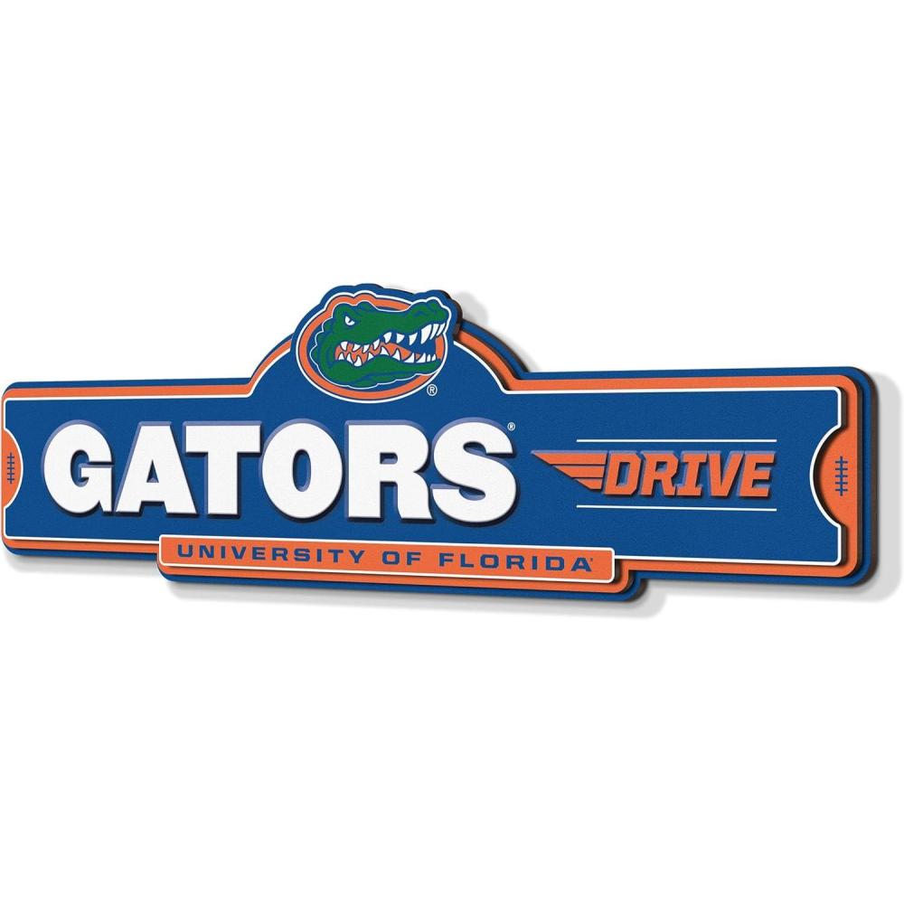 image:imageYouTheFan NCAA 3D Street Sign precisioncrafted readytohang wall art officially licensed and stylish addition for the ultimate team fanFlorida Gators