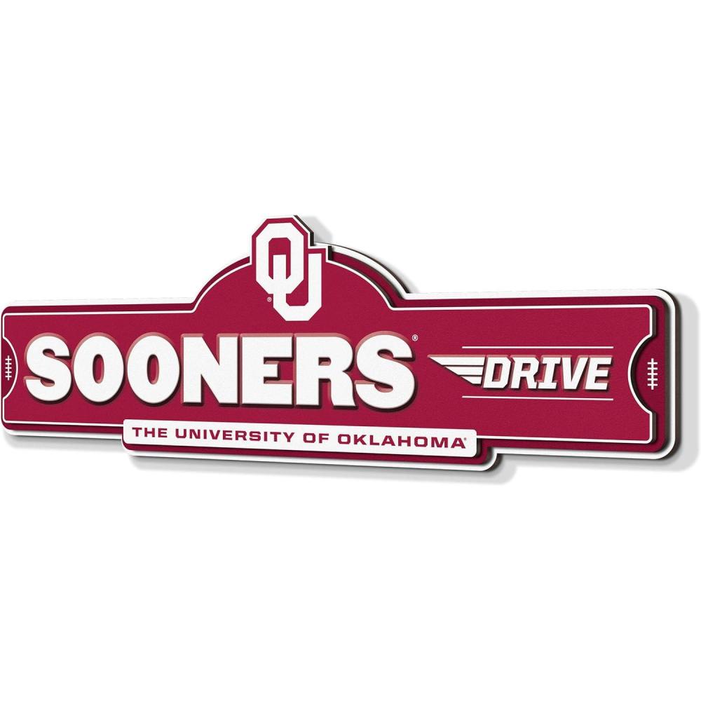 image:imageYouTheFan NCAA 3D Street Sign precisioncrafted readytohang wall art officially licensed and stylish addition for the ultimate team fanOklahoma Sooners