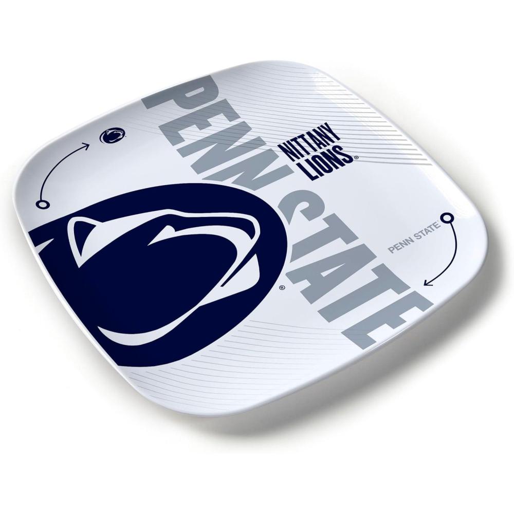 image:imageYouTheFan OfficiallyLicensed NCAA Large Party Plate 1025 x 1025 100 Melamine Dishwasher Safe BPA Free Fan Gift for Snacks appetizers and FoodPenn State Nittany Lions