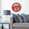 YouTheFan NCAA 3D Circle Backer Wall Art, precision-crafted, multiple layers create striking depth, ready-to-hang, officially licensed and visually stands out(Virginia Tech Hokies)