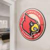 YouTheFan NCAA 3D Circle Backer Wall Art, precision-crafted, multiple layers create striking depth, ready-to-hang, officially licensed and visually stands out(Louisville Cardinals)