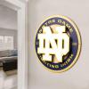 YouTheFan NCAA 3D Circle Backer Wall Art, precision-crafted, multiple layers create striking depth, ready-to-hang, officially licensed and visually stands out(Notre Dame Fighting Irish)