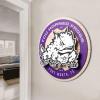 YouTheFan NCAA 3D Circle Backer Wall Art, precision-crafted, multiple layers create striking depth, ready-to-hang, officially licensed and visually stands out(TCU Horned Frogs)