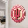 YouTheFan NCAA 3D Circle Backer Wall Art, precision-crafted, multiple layers create striking depth, ready-to-hang, officially licensed and visually stands out(Indiana Hoosiers)