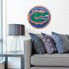 YouTheFan NCAA 3D Circle Backer Wall Art, precision-crafted, multiple layers create striking depth, ready-to-hang, officially licensed and visually stands out(Florida Gators)