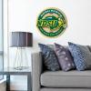 YouTheFan NCAA 3D Circle Backer Wall Art, precision-crafted, multiple layers create striking depth, ready-to-hang, officially licensed and visually stands out(North Dakota State Bison)