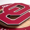 YouTheFan NCAA 3D Circle Backer Wall Art, precision-crafted, multiple layers create striking depth, ready-to-hang, officially licensed and visually stands out(Oklahoma Sooners)