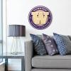 YouTheFan NCAA 3D Circle Backer Wall Art, precision-crafted, multiple layers create striking depth, ready-to-hang, officially licensed and visually stands out(Washington Huskies)