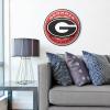 YouTheFan NCAA 3D Circle Backer Wall Art, precision-crafted, multiple layers create striking depth, ready-to-hang, officially licensed and visually stands out(Georgia Bulldogs)