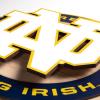 YouTheFan NCAA 3D Circle Backer Wall Art, precision-crafted, multiple layers create striking depth, ready-to-hang, officially licensed and visually stands out(Notre Dame Fighting Irish)