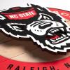 YouTheFan NCAA 3D Circle Backer Wall Art, precision-crafted, multiple layers create striking depth, ready-to-hang, officially licensed and visually stands out(NC State Wolfpack)