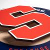 YouTheFan NCAA 3D Circle Backer Wall Art, precision-crafted, multiple layers create striking depth, ready-to-hang, officially licensed and visually stands out(Syracuse Orange)
