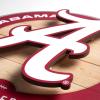 YouTheFan NCAA 3D Circle Backer Wall Art, precision-crafted, multiple layers create striking depth, ready-to-hang, officially licensed and visually stands out(Alabama Crimson Tide)