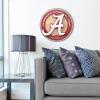 YouTheFan NCAA 3D Circle Backer Wall Art, precision-crafted, multiple layers create striking depth, ready-to-hang, officially licensed and visually stands out(Alabama Crimson Tide)