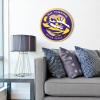 YouTheFan NCAA 3D Circle Backer Wall Art, precision-crafted, multiple layers create striking depth, ready-to-hang, officially licensed and visually stands out(LSU Tigers)