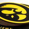 YouTheFan NCAA 3D Circle Backer Wall Art, precision-crafted, multiple layers create striking depth, ready-to-hang, officially licensed and visually stands out(Iowa Hawkeyes)
