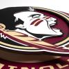 YouTheFan NCAA 3D Circle Backer Wall Art, precision-crafted, multiple layers create striking depth, ready-to-hang, officially licensed and visually stands out(Florida State Seminoles)