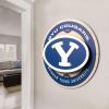 YouTheFan NCAA 3D Circle Backer Wall Art, precision-crafted, multiple layers create striking depth, ready-to-hang, officially licensed and visually stands out(BYU Cougars)