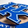 YouTheFan NCAA 3D Circle Backer Wall Art, precision-crafted, multiple layers create striking depth, ready-to-hang, officially licensed and visually stands out(Kentucky Wildcats)