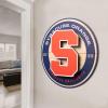 YouTheFan NCAA 3D Circle Backer Wall Art, precision-crafted, multiple layers create striking depth, ready-to-hang, officially licensed and visually stands out(Syracuse Orange)
