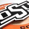 YouTheFan NCAA 3D Circle Backer Wall Art, precision-crafted, multiple layers create striking depth, ready-to-hang, officially licensed and visually stands out(Oklahoma State Cowboys)